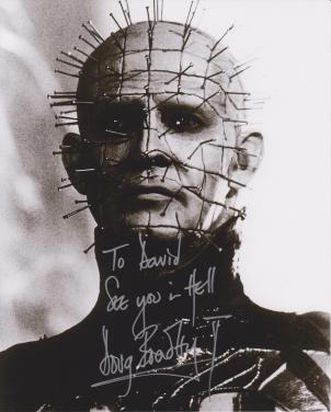 Doug Bradley autograph