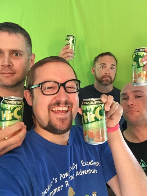 Ecto Cooler selfie