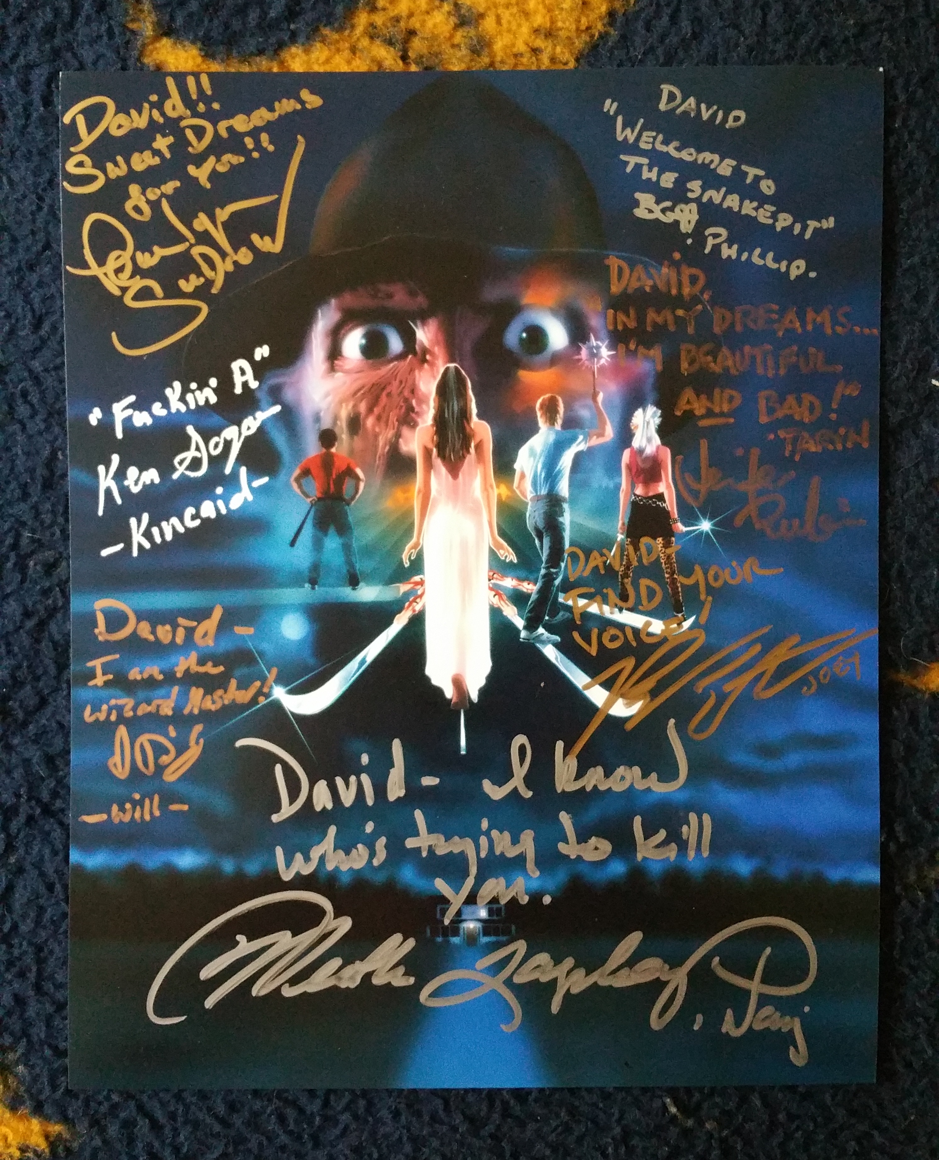 Dream Warriors Autographs