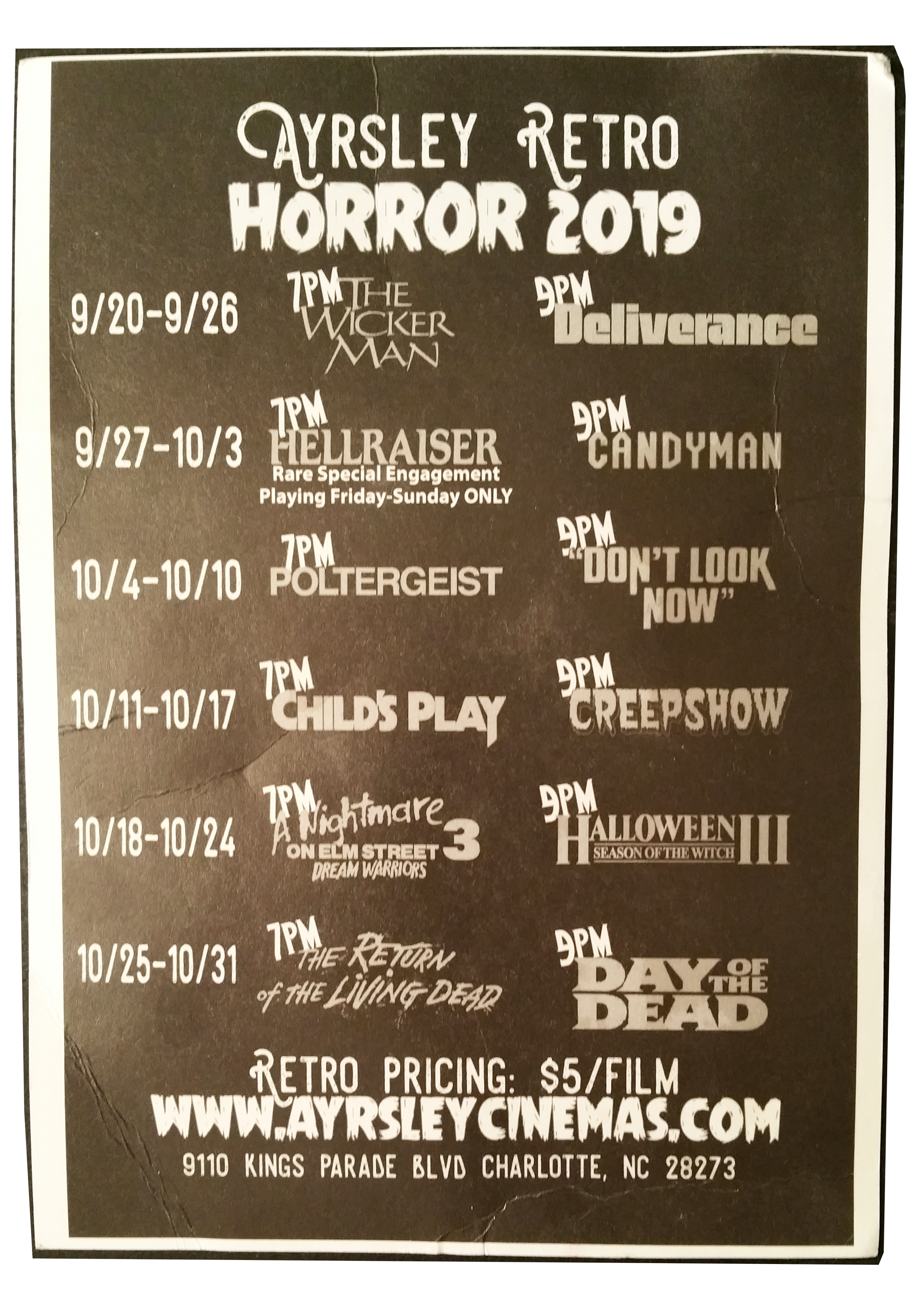 Theater-flyer